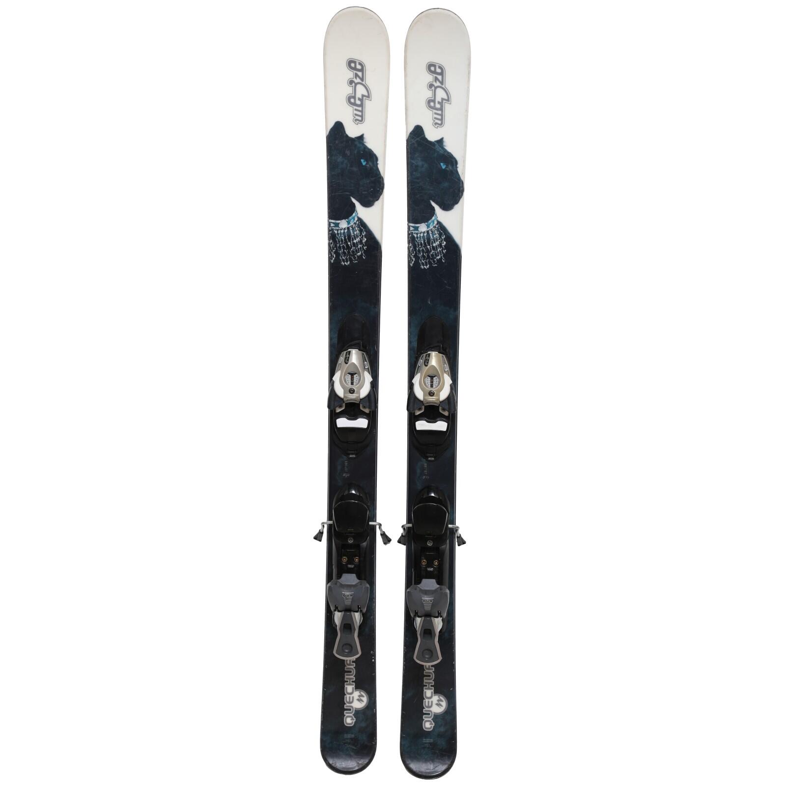 RECONDITIONNE - Mini Ski Wedze Quechua + Fixations 2/5