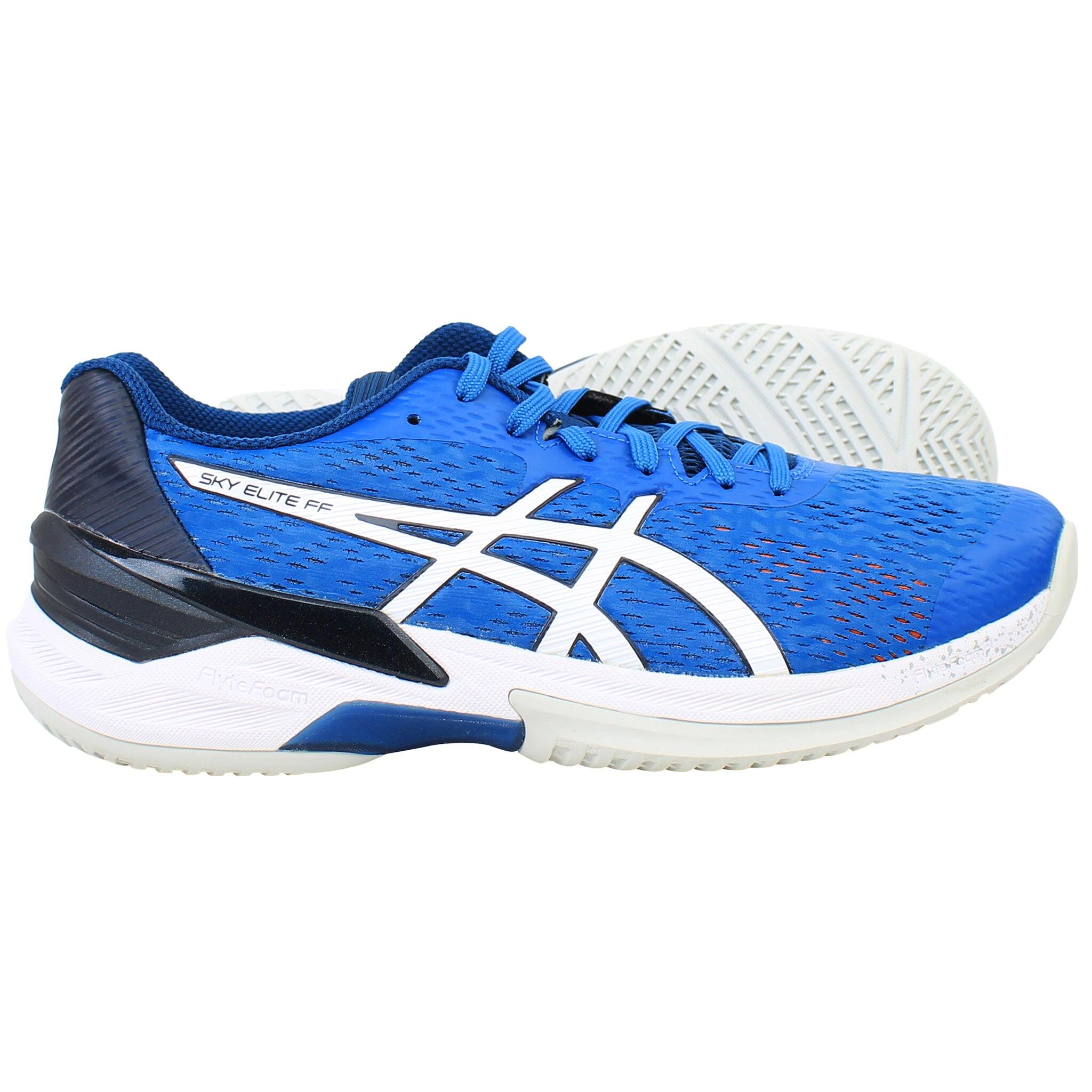 Asics Sky Elite FF Mens Blue Volleyball Shoes 5/5