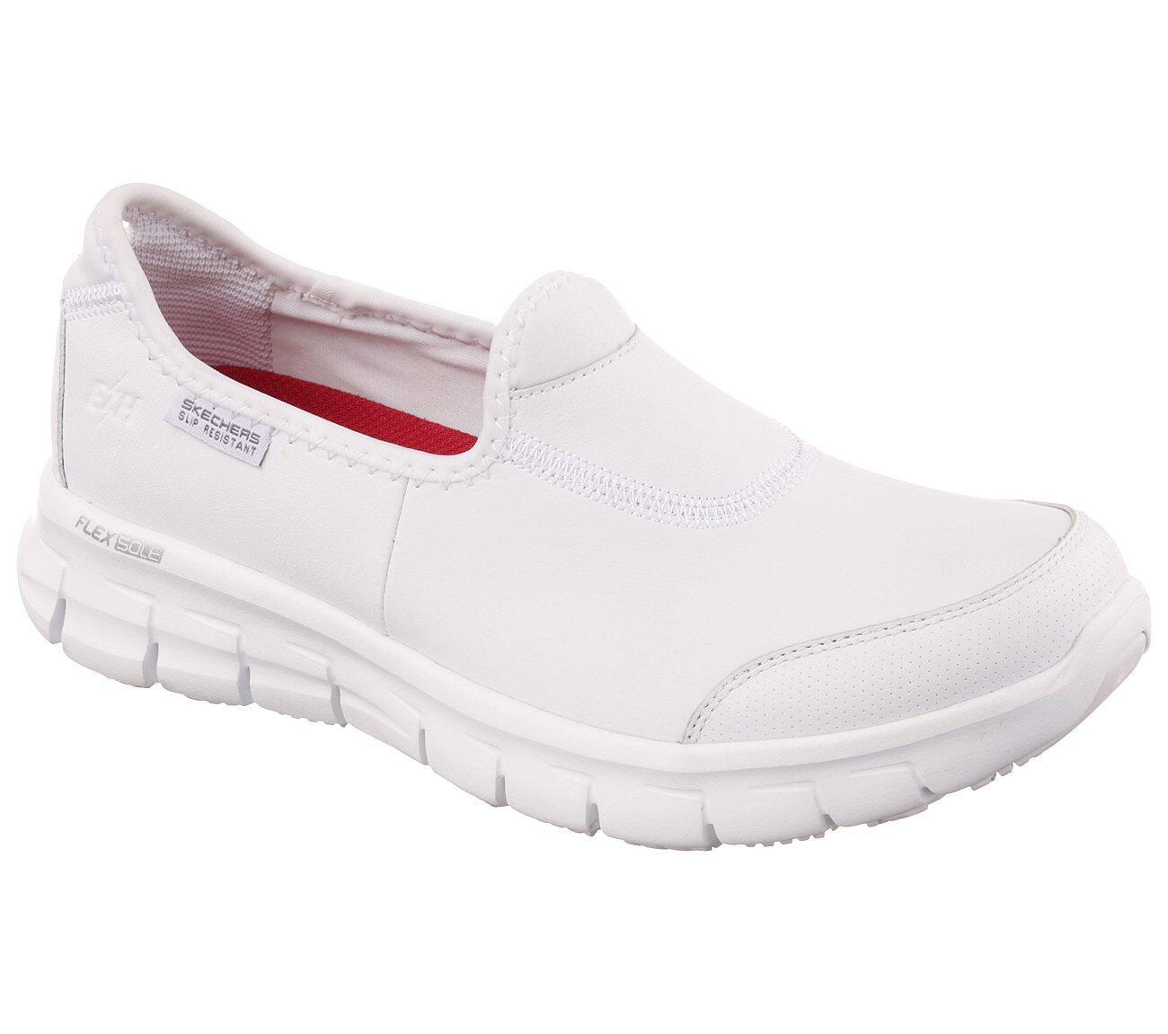 SKECHERS chaussures décontractées Skechers SureTrack blanc 1/7