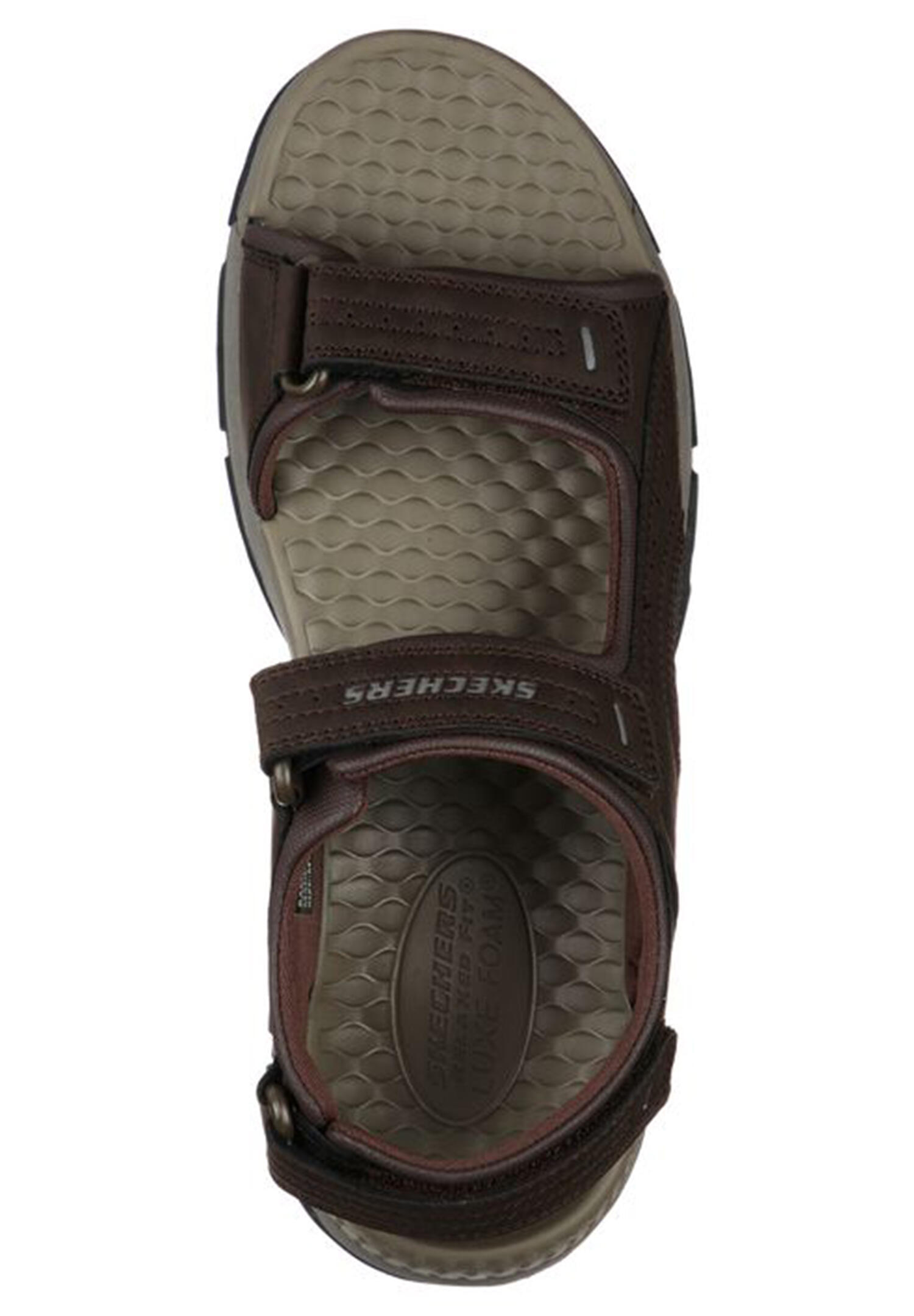 Skechers Herren TRESMEN GARO Sandale Sneakers Men 204105 CHOC braun 3/6