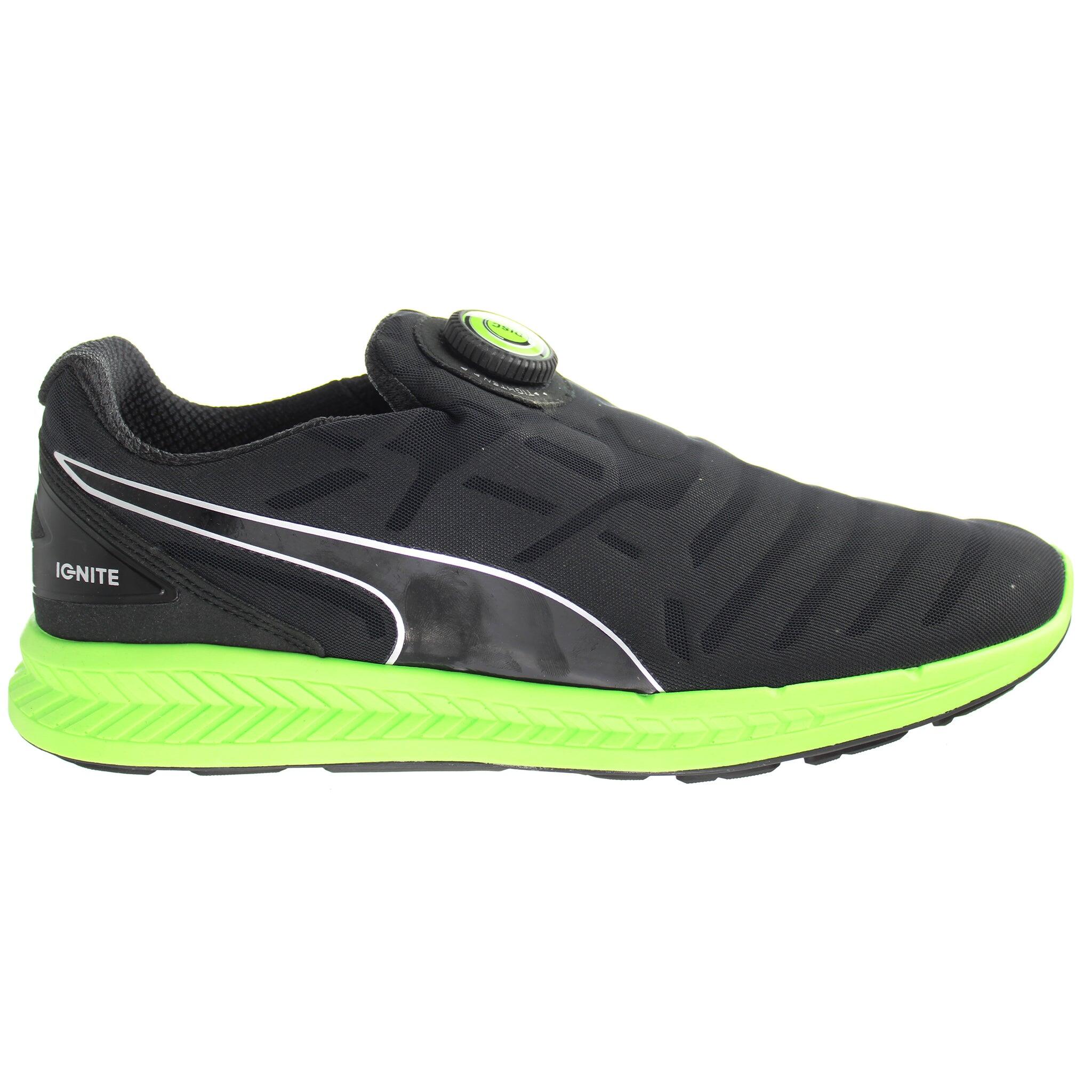 PUMA Puma Ignite Disc Mens Black Running Shoes