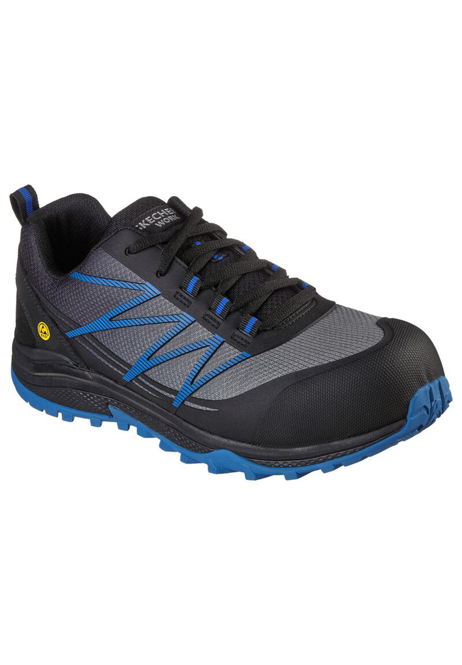 SKECHERS Skechers Arbeitsschuhe PUXAL Herren Schuhe Sneakers 200046EC Schwarz Blau