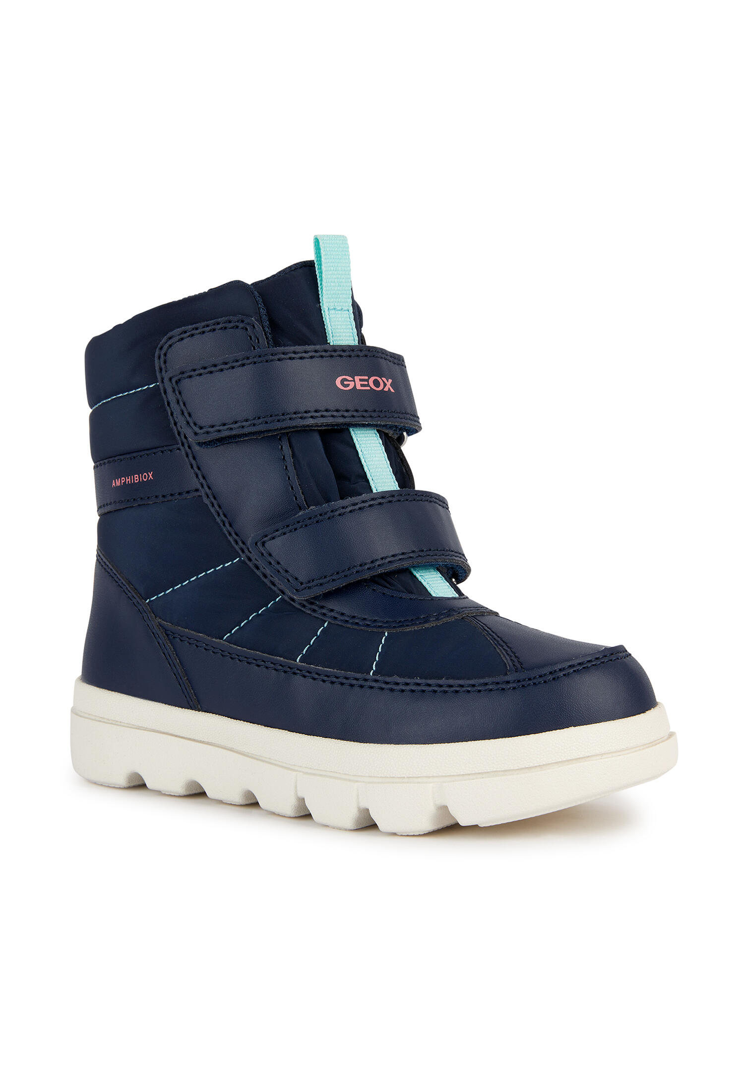 Geox J WILLABOOM G.B ABX D Mädchen Stiefel J36HWD navy 2/4