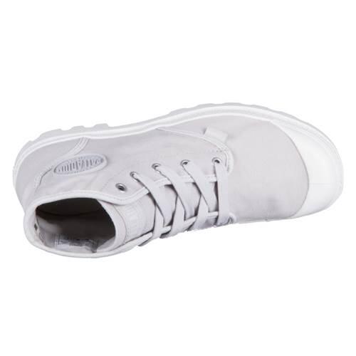 PALLADIUM Damen US Pampa Hi Boots Stiefelette 92352 grau 4/6