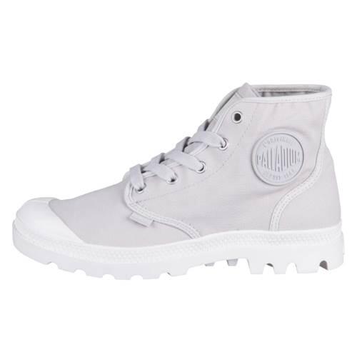 PALLADIUM Damen US Pampa Hi Boots Stiefelette 92352 grau 2/6