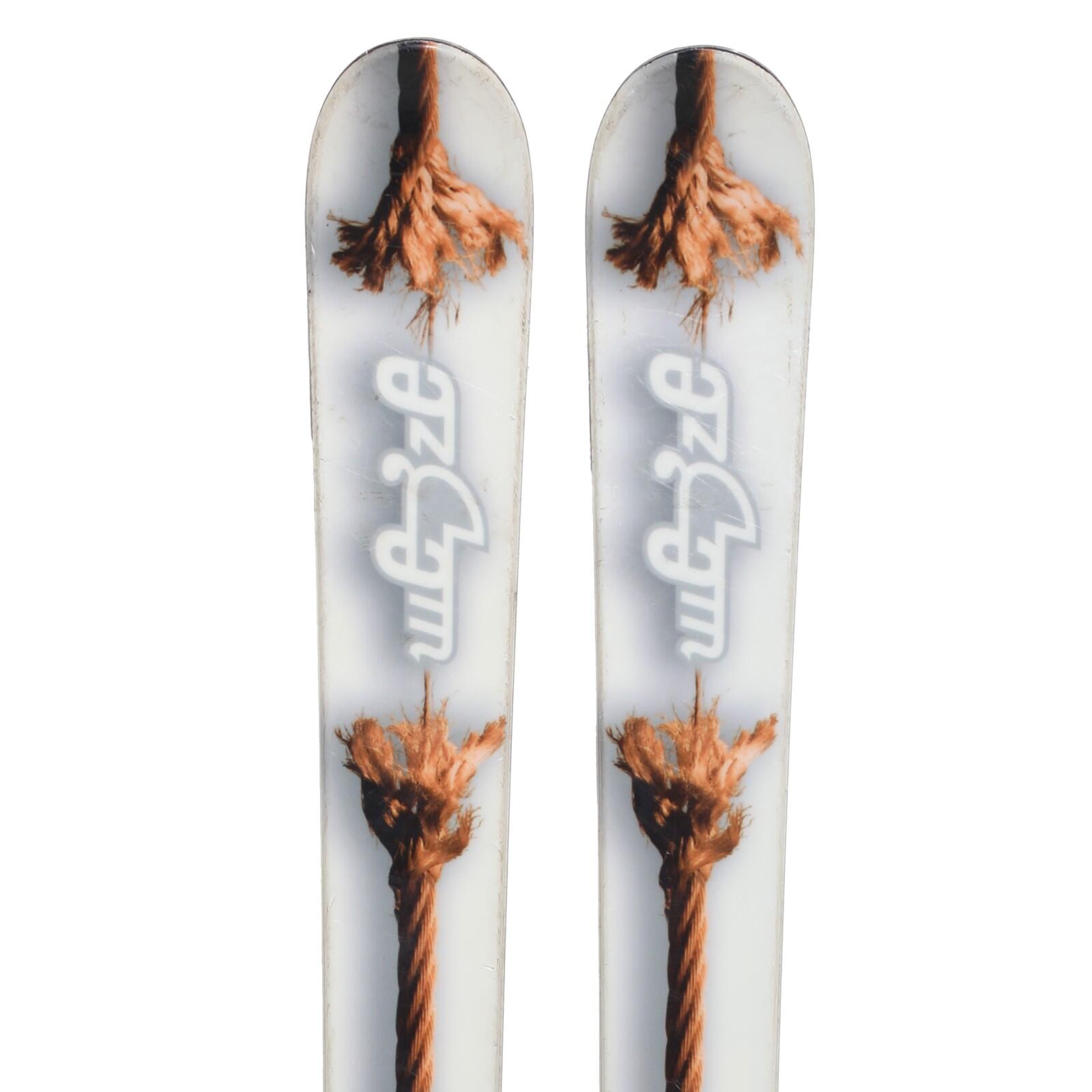 RECONDITIONNE - Mini Ski Wedze Quechua + Fixations 2/4