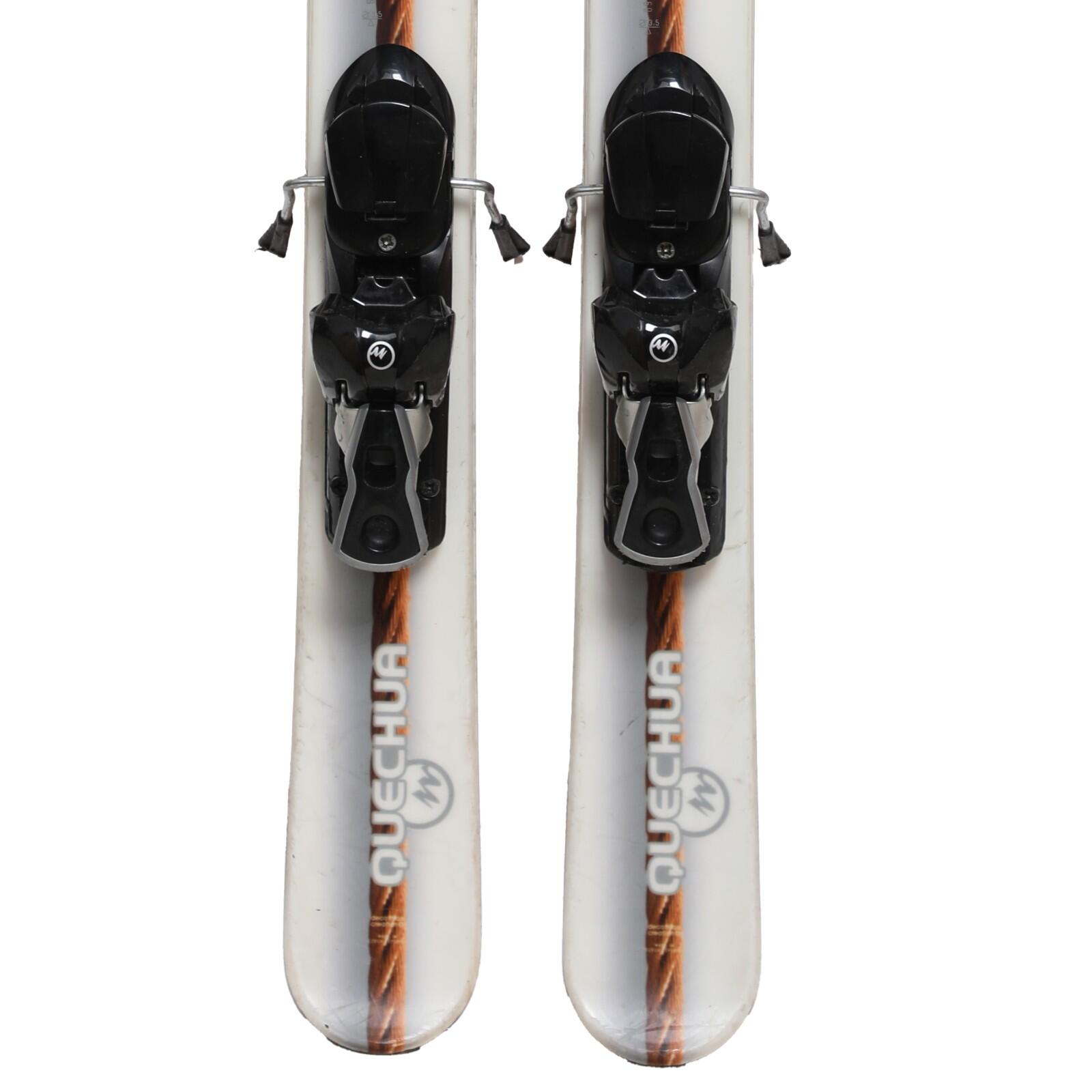 RECONDITIONNE - Mini Ski Wedze Quechua + Fixations 4/4
