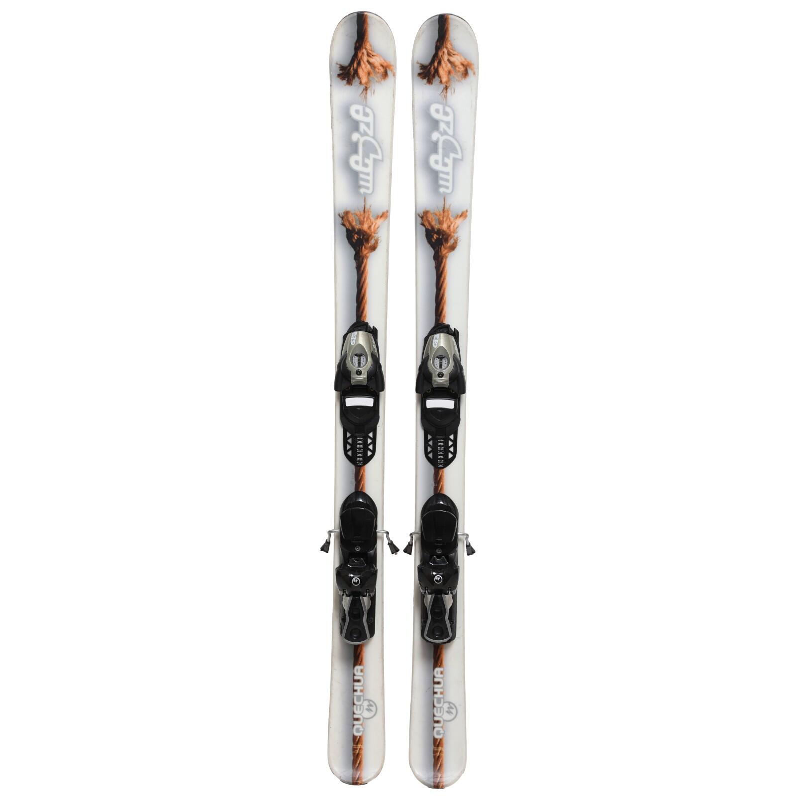 RECONDITIONNE - Mini Ski Wedze Quechua + Fixations 1/4