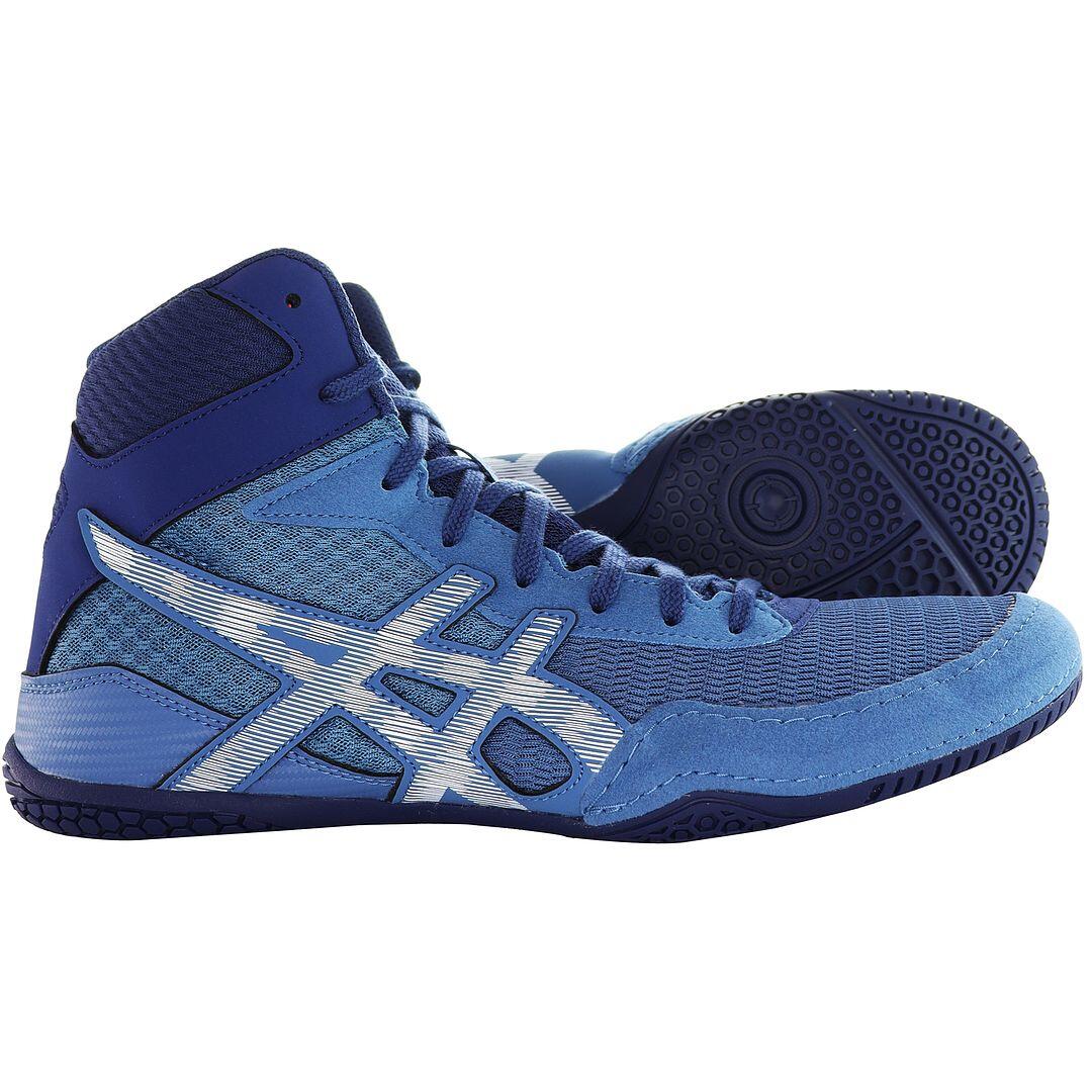 Matflex Blue Wrestling Shoes ASICS Men's MATFLEX Wrestling Shoes