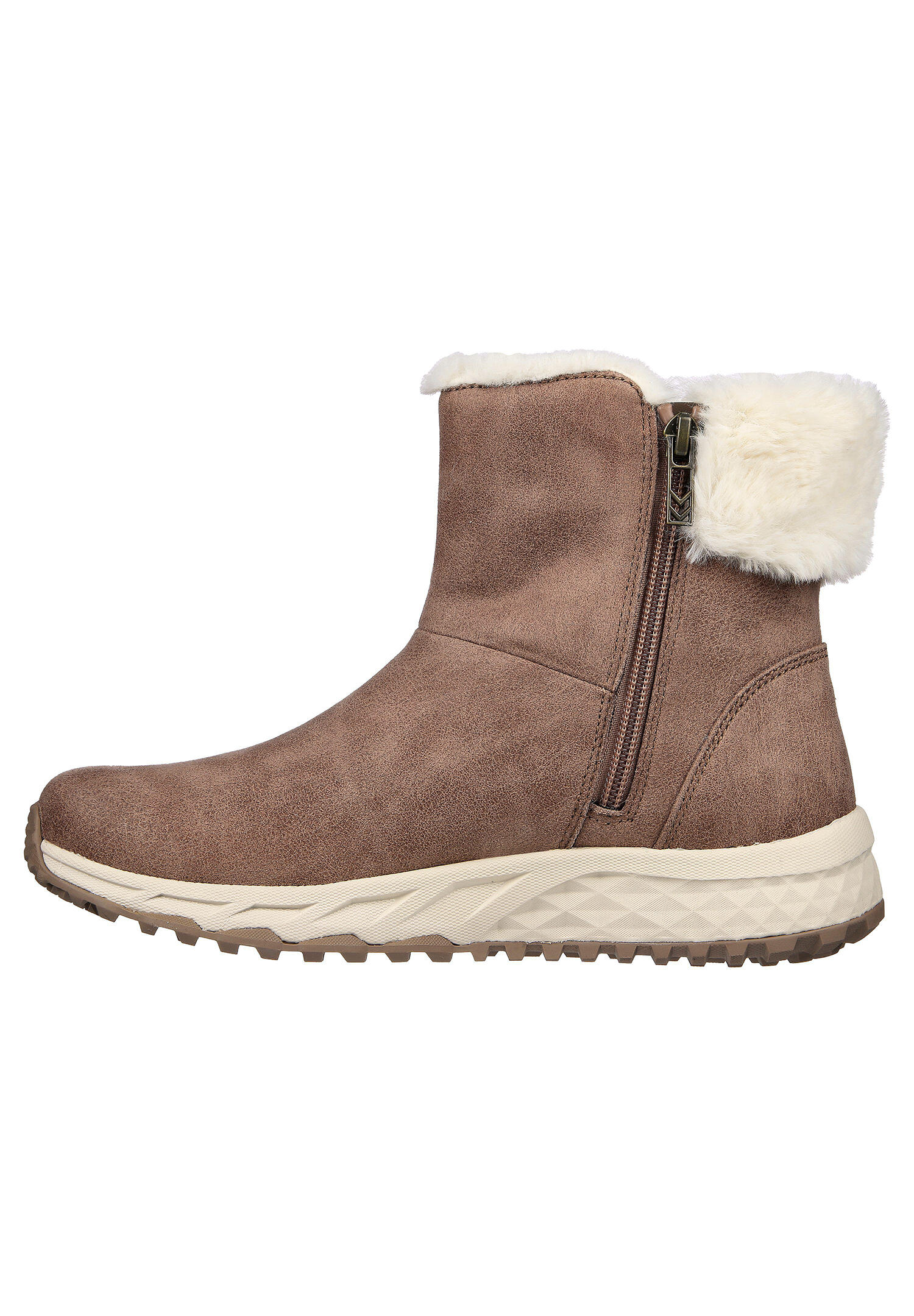 Skechers Damen Escape Plan - Cozy Collab Stiefel 167413 TPE taupe 4/5