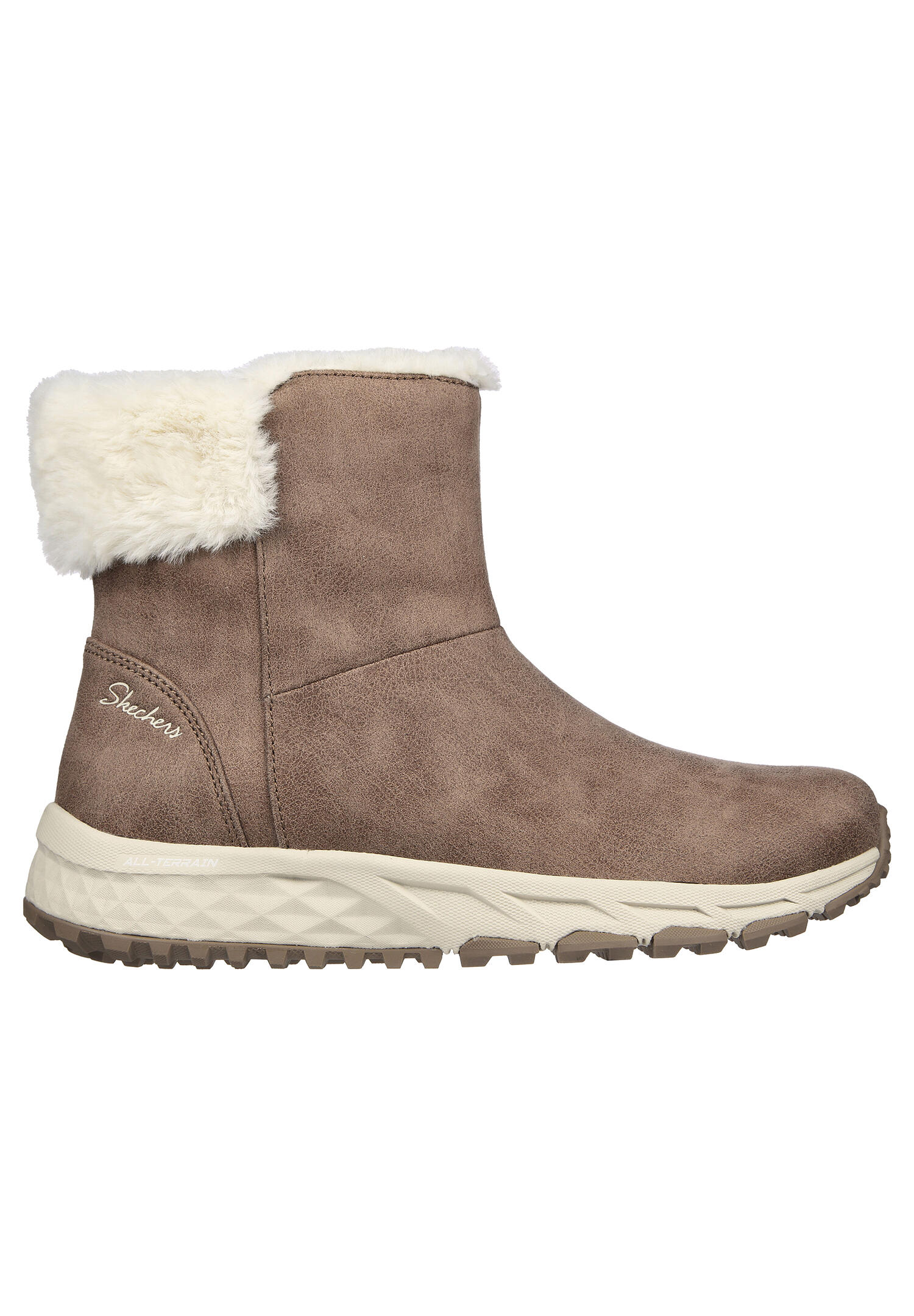Skechers Damen Escape Plan - Cozy Collab Stiefel 167413 TPE taupe 5/5