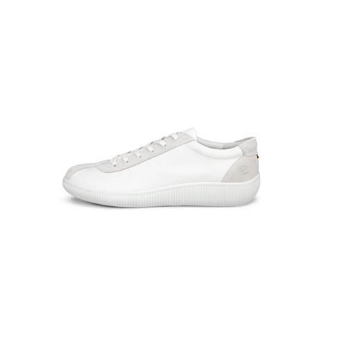 Ecco Soft Zero Schuhe weiß Herren Sneakers 537754 2/7