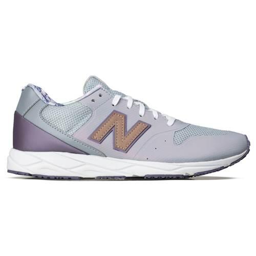 New Balance - Chaussures Universel Femmes New Balance Wrt96pcb - Baskets - Gris|violet - 37,5 - Decathlon