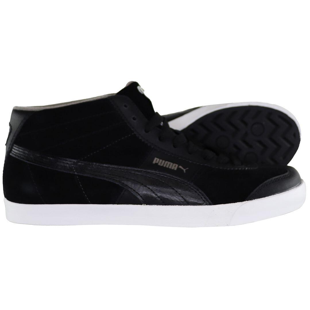 Puma Roma LP Hi Lodge Mens Black Trainers 4/5