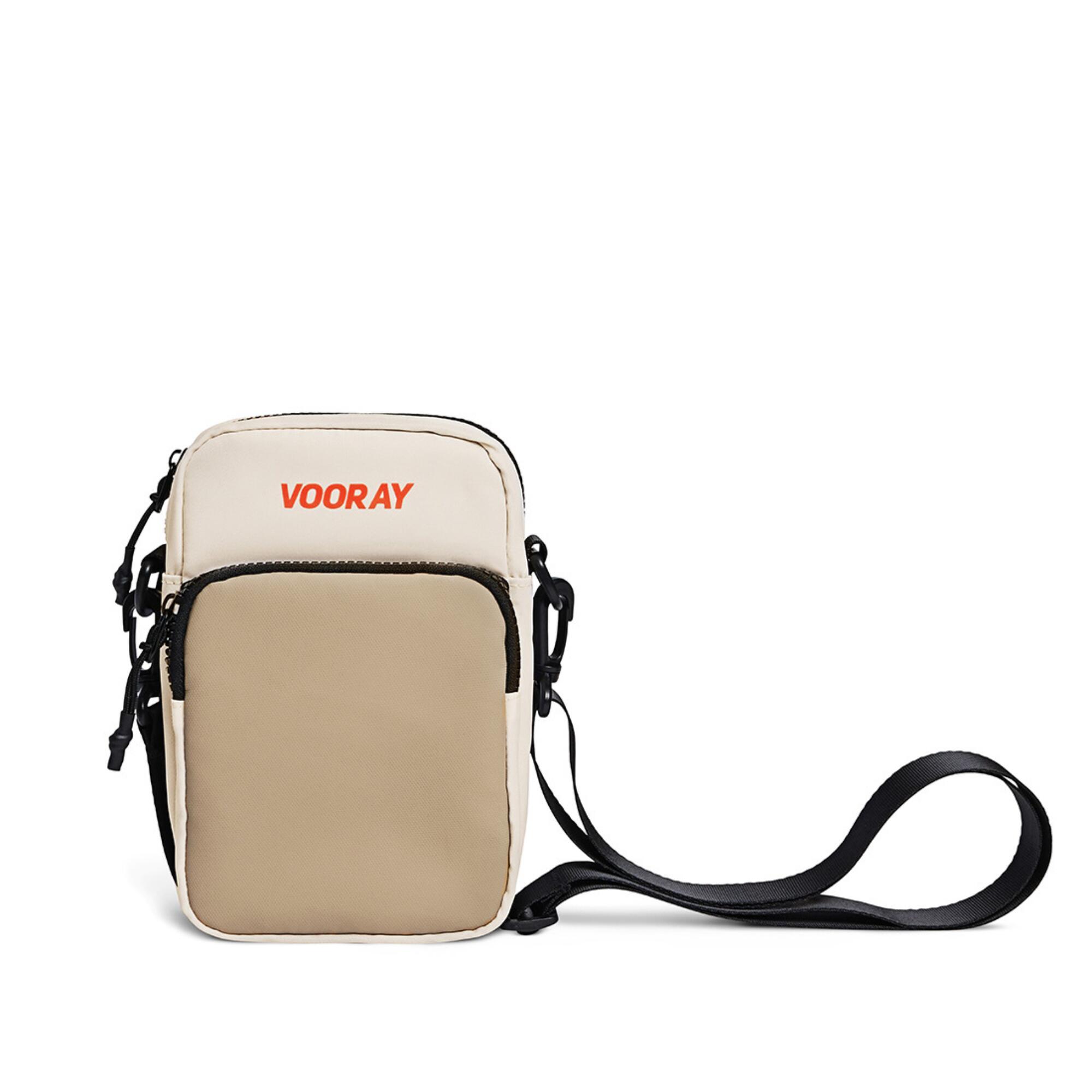 VOORAY Core Crossbody Schoudertasje (Zwart, Oranje)