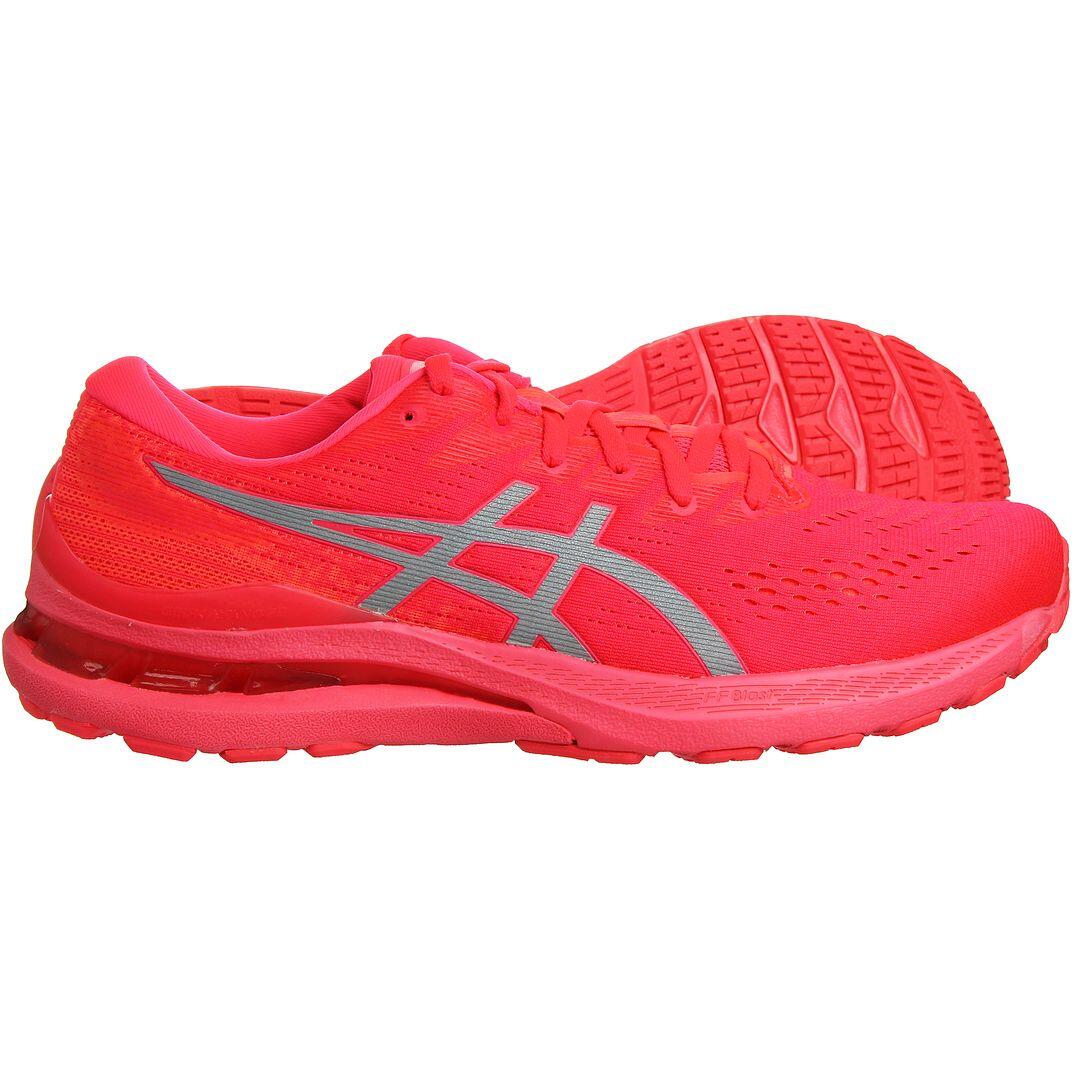 Asics Gel-Kayano 28 Lite-Show Mens Pink Running Trainers 4/5