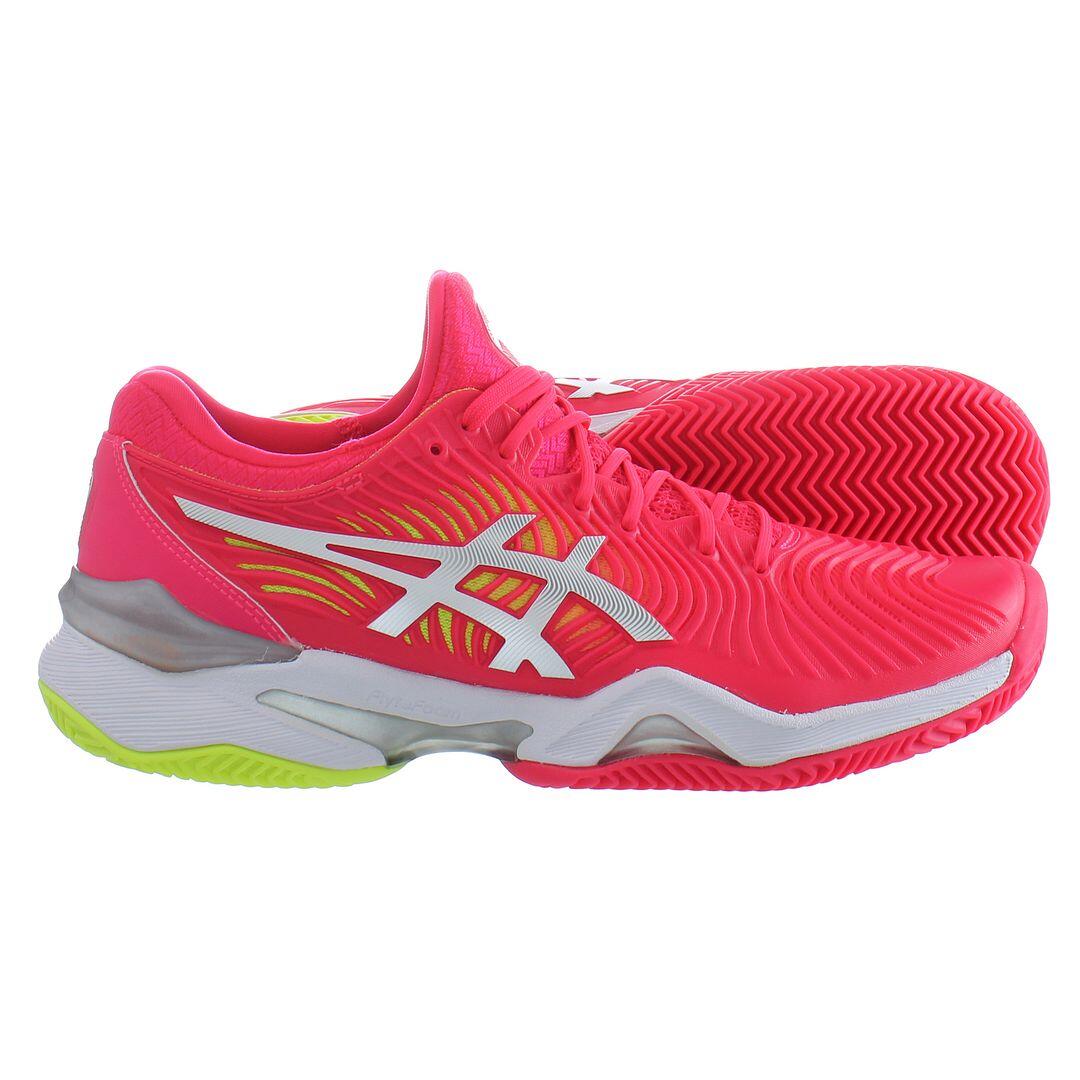 Asics Court FF 2 Clay Womens Pink Tennis Shoes 3/5