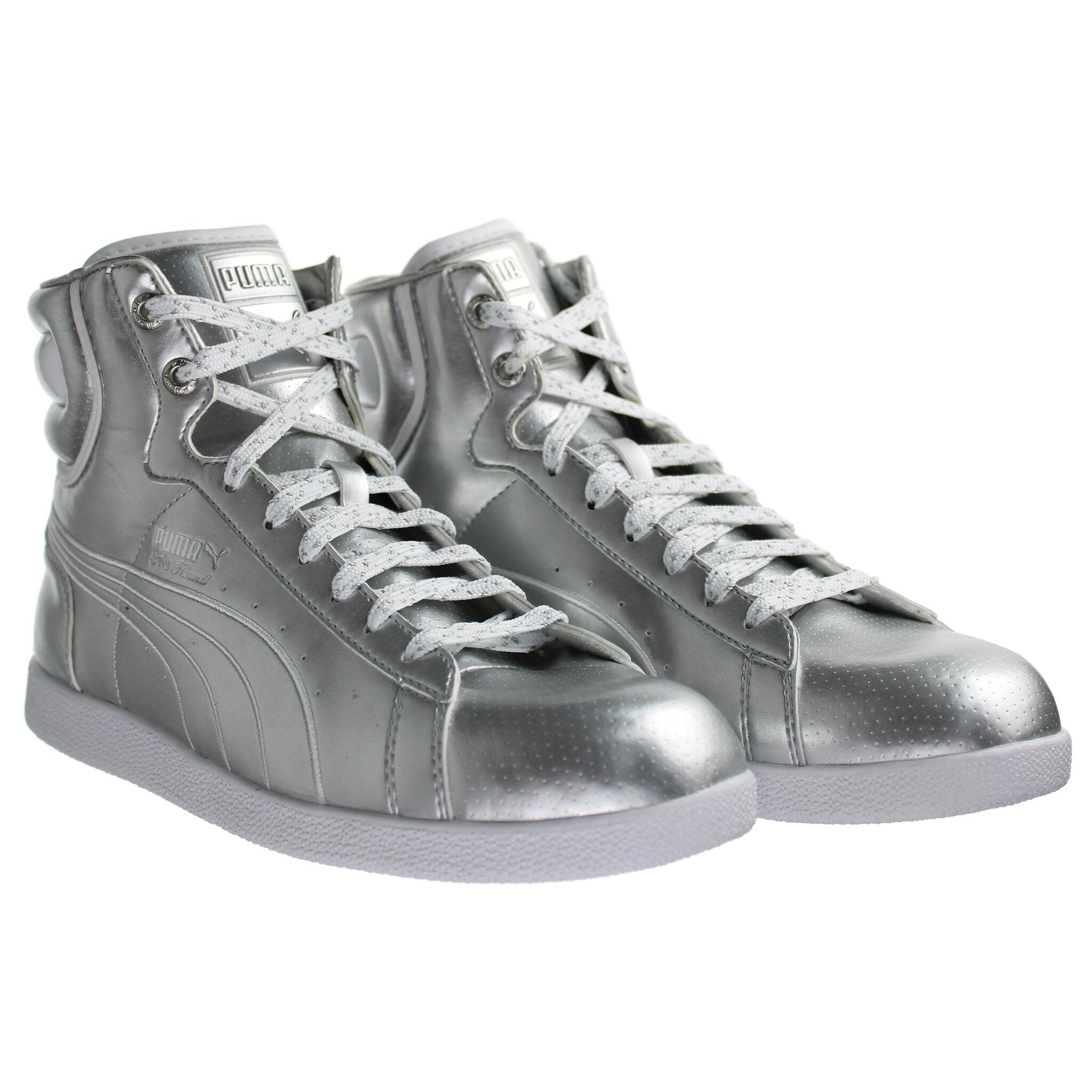 PUMA Puma First Round Womens Silver Trainers