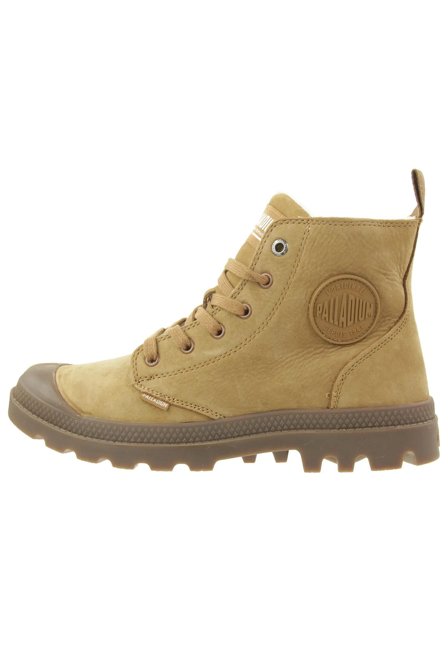 PALLADIUM Herren Pampa Hi Zip WL Winter Ankle Boots Stiefelette 05982 braun 2/6