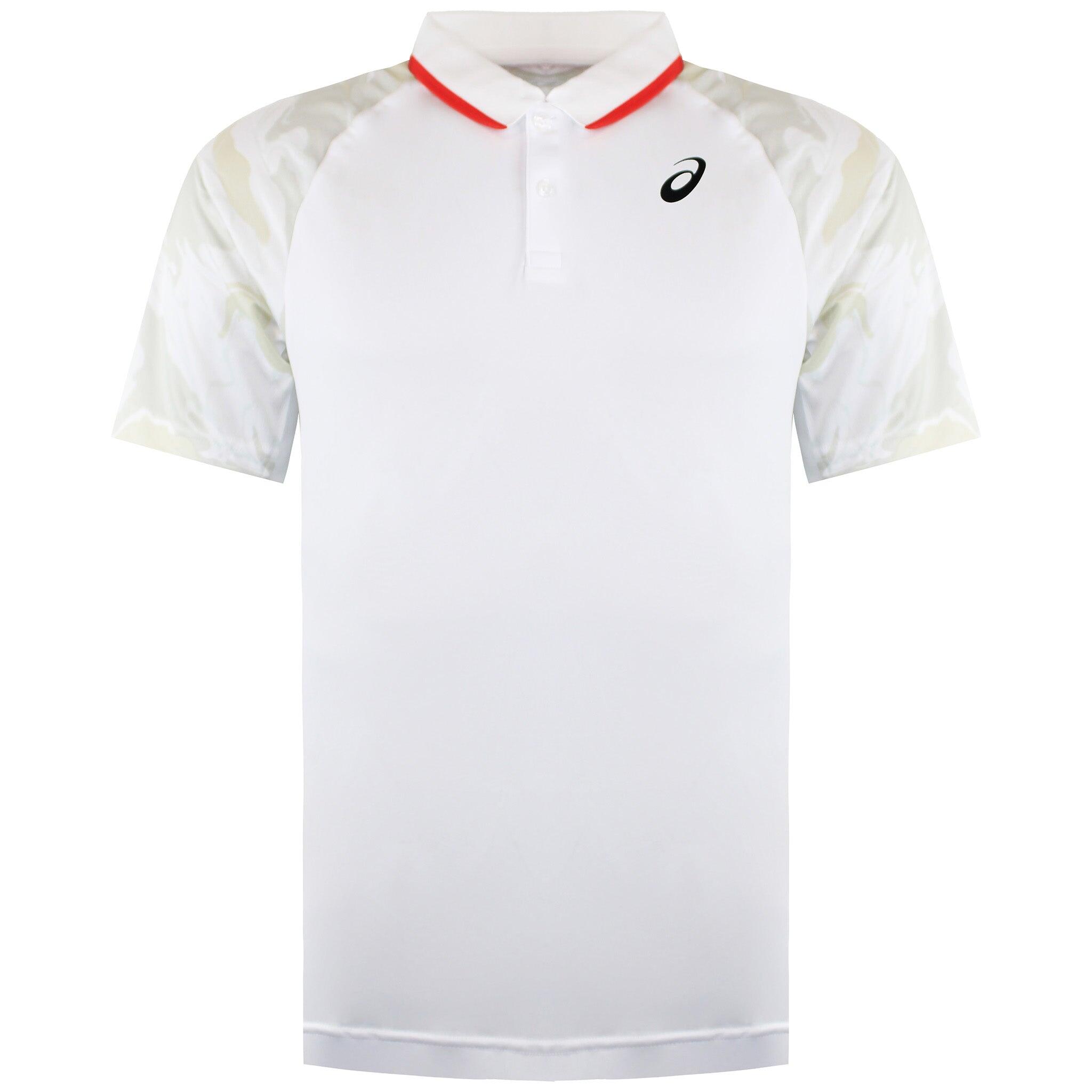 Asics Court GPX Mens White Tennis Polo Shirt 1/1