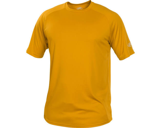 RAWLINGS Rawlings RTT Rundhalsausschnitt Kurzarm XXL Light Gold