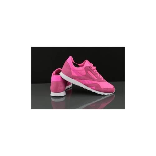 Chaussures Femmes Reebok Cl Slim Metal rose 3/5