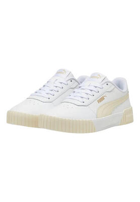 Puma Carina 2.0 Damen Sneaker Leder Schuhe 385849 23 weiss
