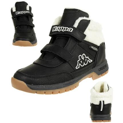 Kappa Bottes Unisex Enfant fourrées noires 260329K