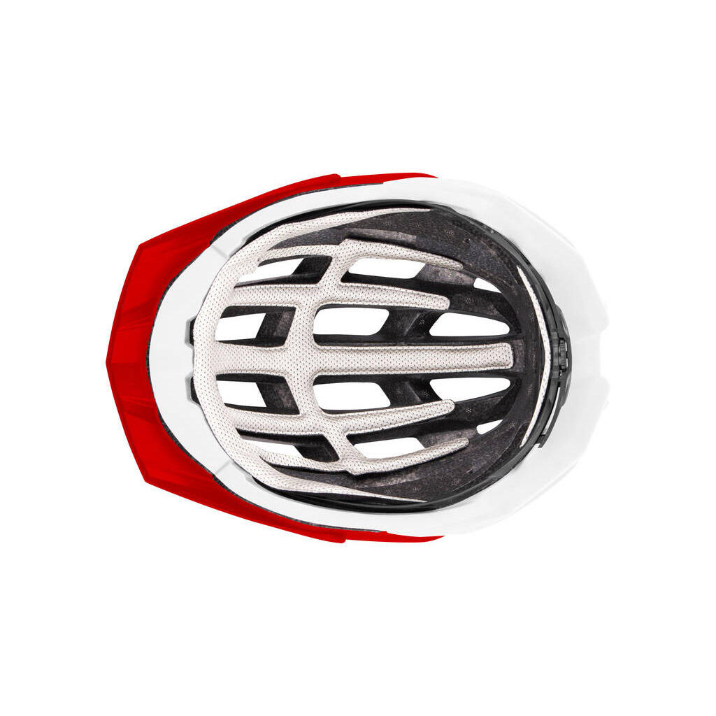 One One MTB Race Helm M L (57-61) Rood Wit 5/6