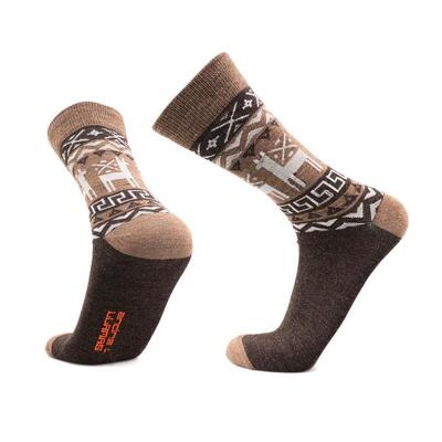 Alpaka-Merino- und Bambus-Socken für Stadt und Büro | LLAMAS
