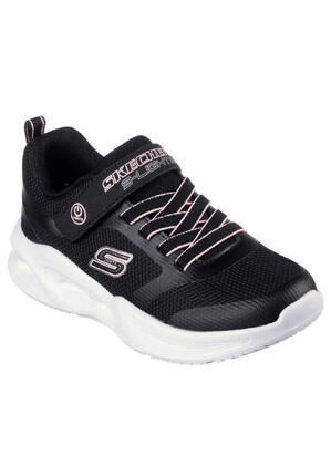 Skechers S Lights Solar Glow Sneakers Mädchen LED Schuhe Sneaker 303715L schwarz