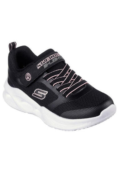 Skechers S Lights Solar Glow Sneakers Mädchen LED Schuhe Sneaker 303715L schwarz