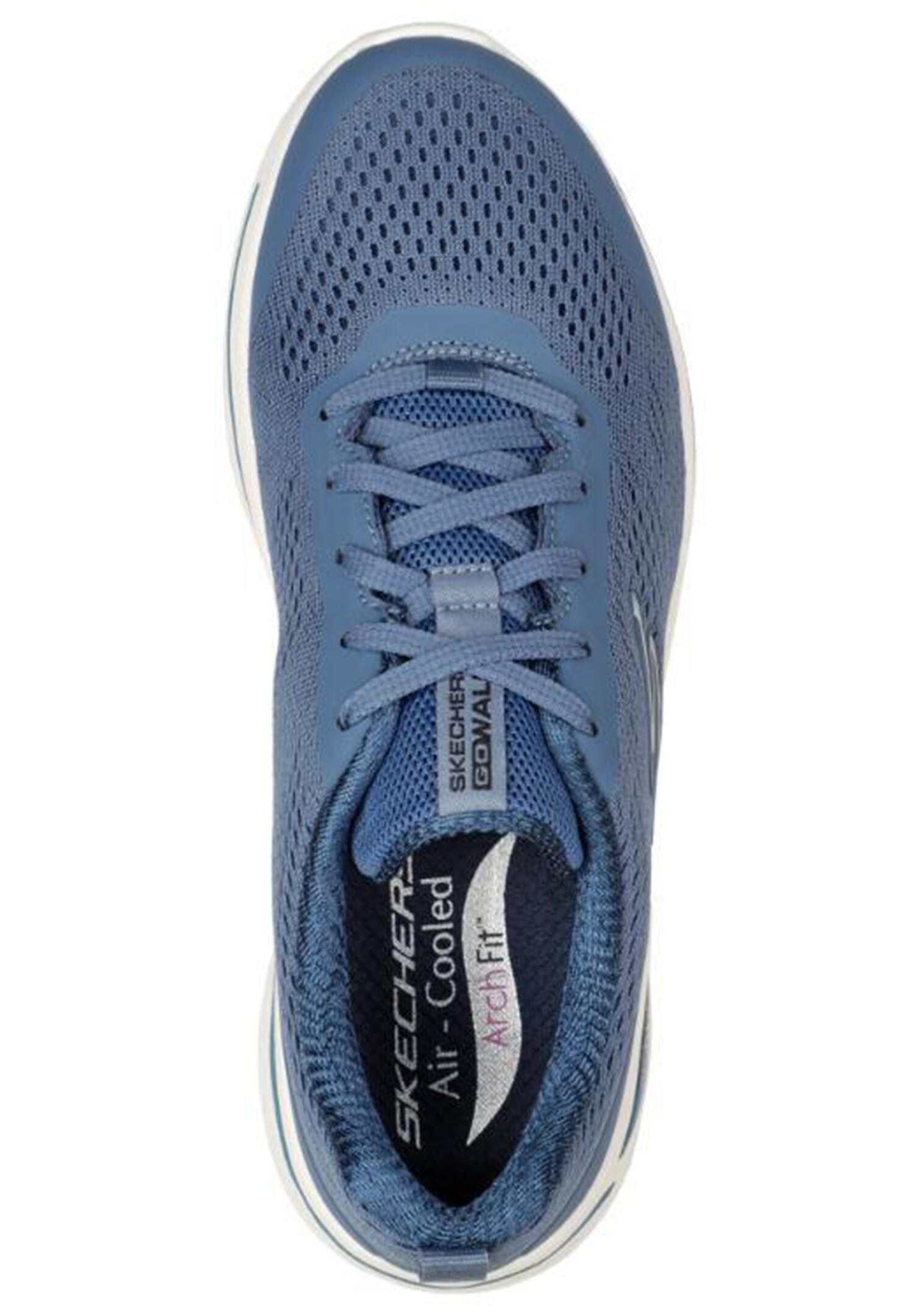 Skechers Go Walk Arch Fit - MOTION BREEZE Damen Sneaker 124404 Blau 3/4