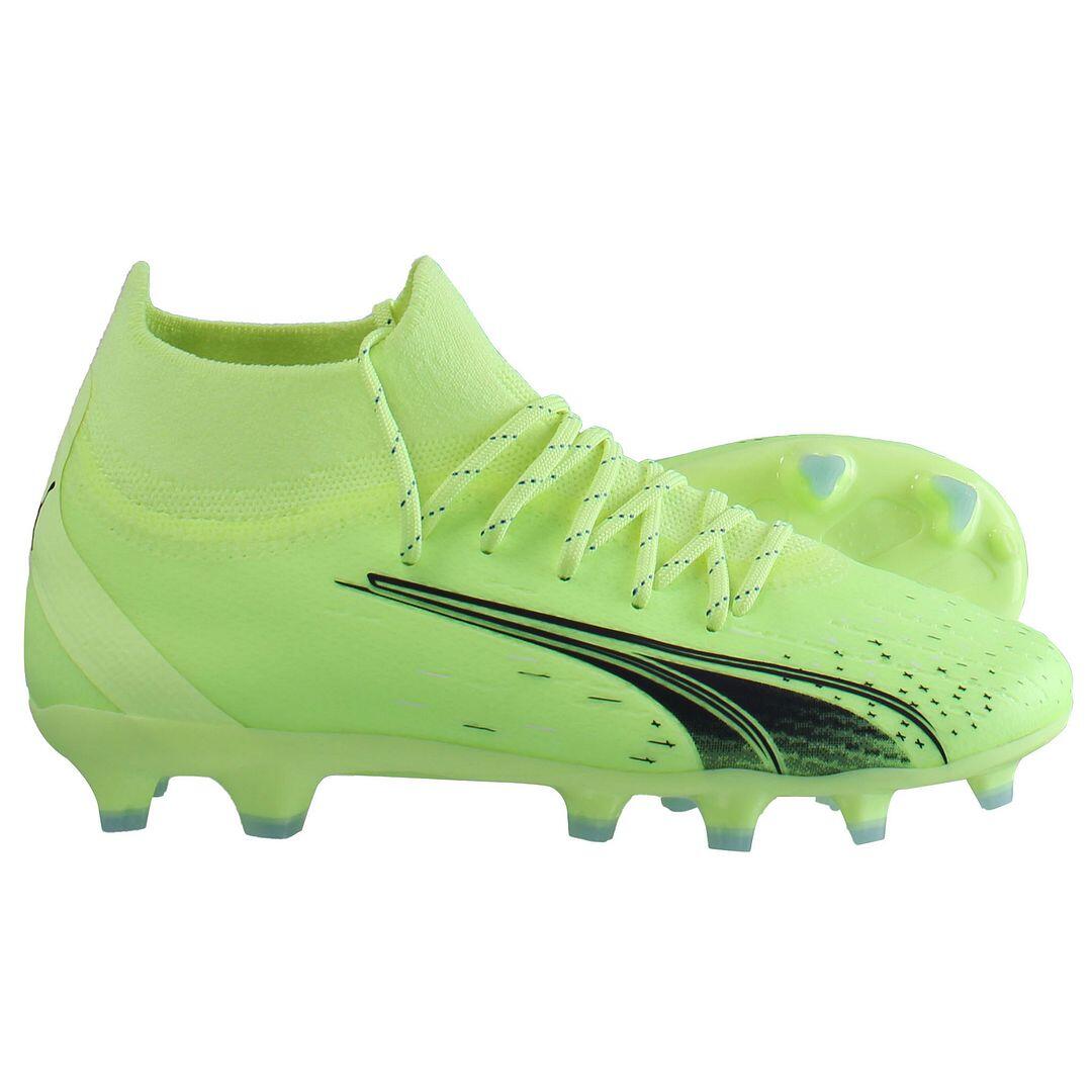 Fußballschuhe Puma Ultra Pro FG/AG Grün Kinder 4/5