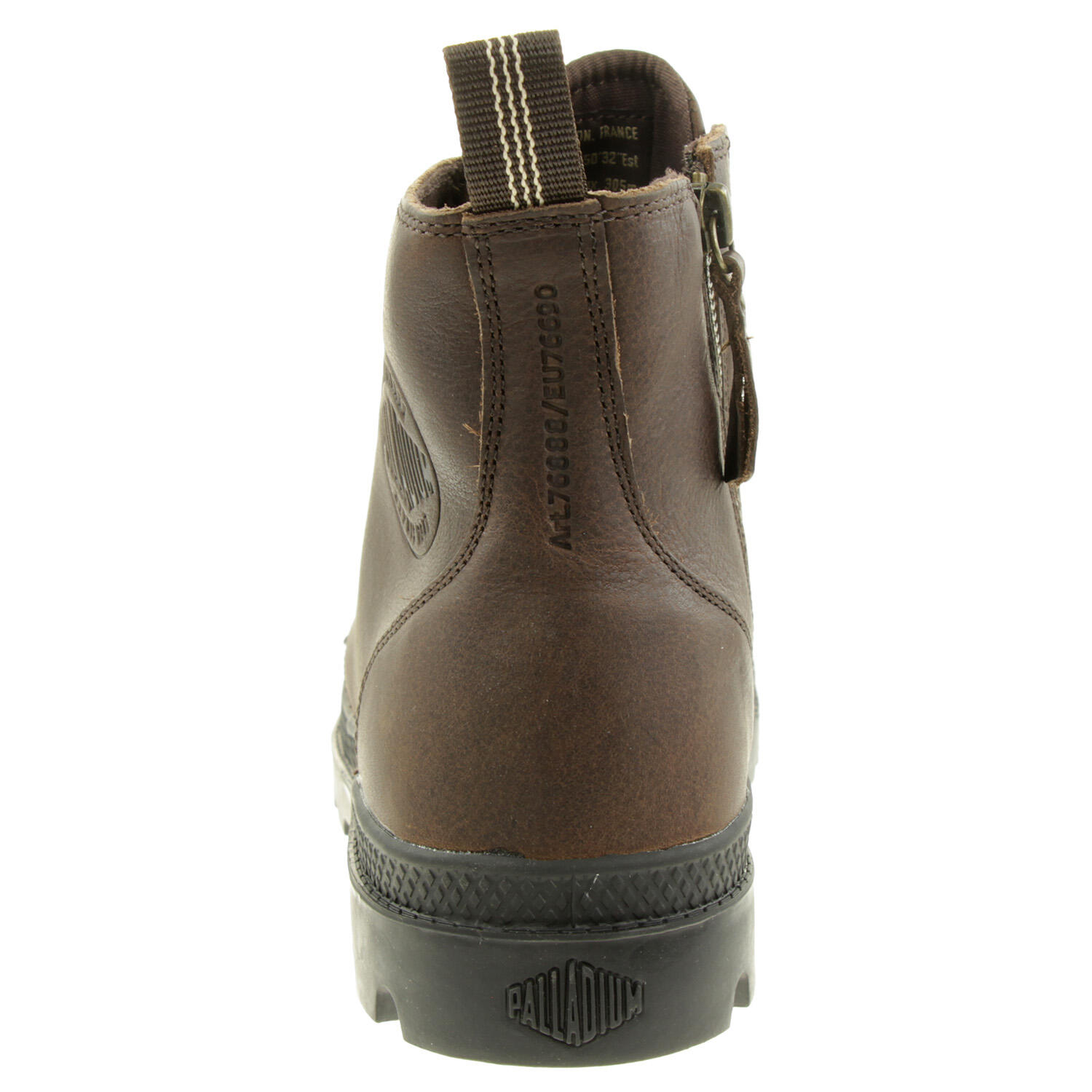 PALLADIUM Unisex Pampa Zip Leather ESS Boots Stiefelette 76888 Braun 4/6