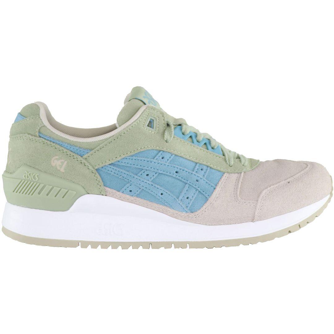 Asics Gel-Respector Mens Beige/Green Trainers 2/5
