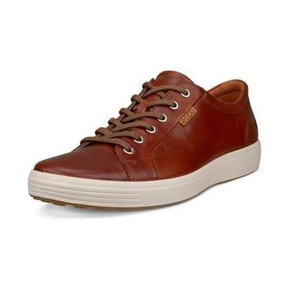 Ecco Soft 7 Schuhe braun cognac Herren