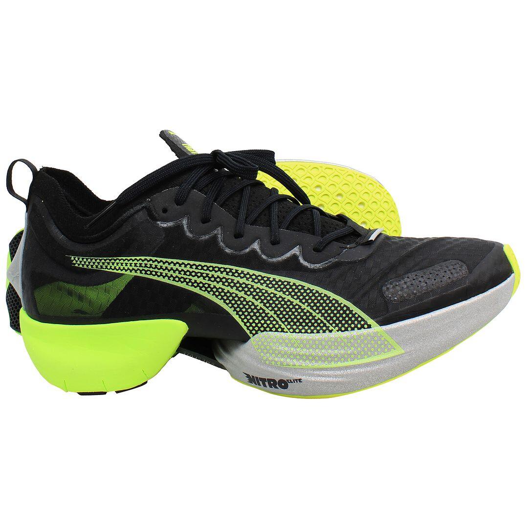 Puma Fast-R Nitro Elite Carbon Mens Black Trainers 3/5