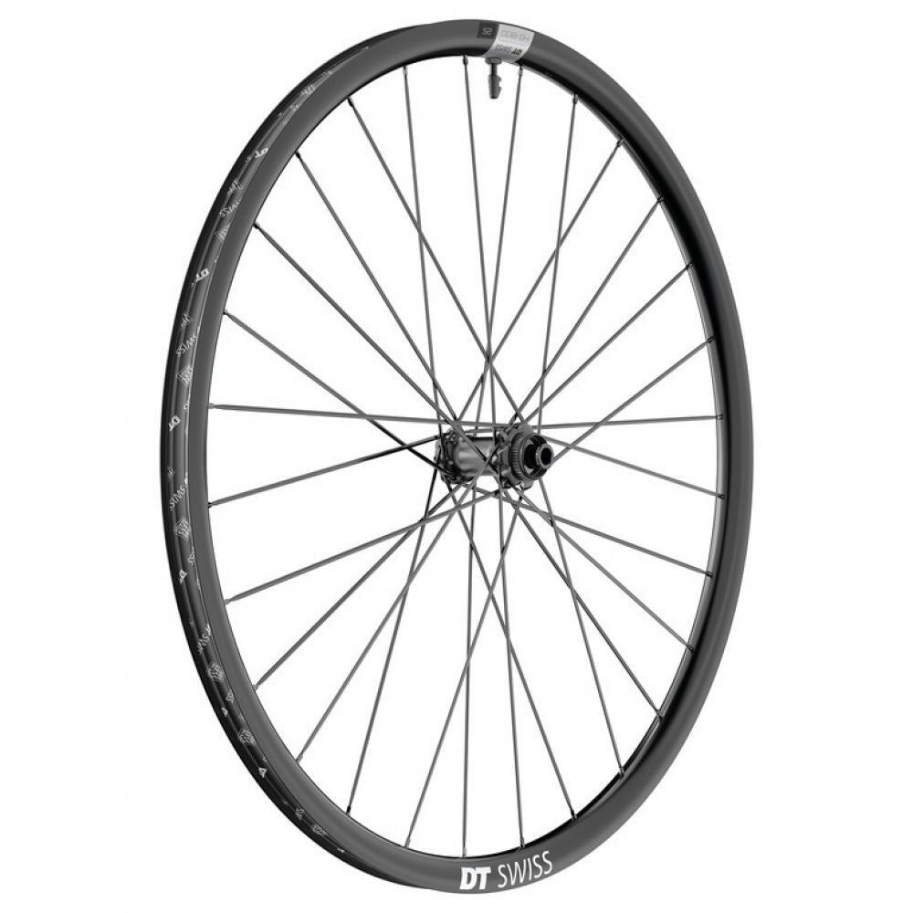 DT SWISS Ruota anteriore tubeless con perno passante DT Swiss HG 1800