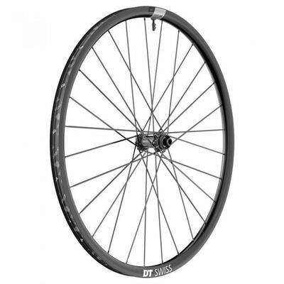 Tubeless voorwiel met steekas dt swiss hg 1800