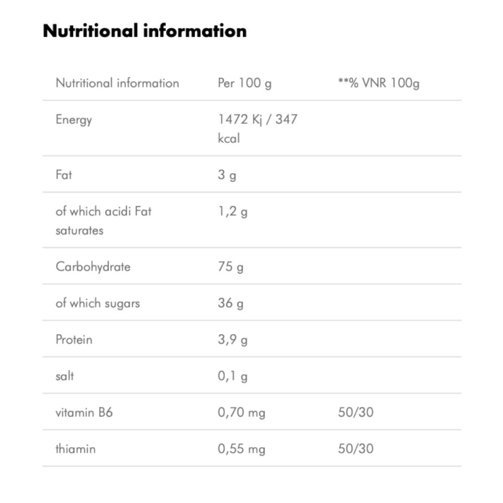 ENERVIT BARRE DE COMPÉTITION CARBO BOOST ABRICOT 30 g 3/3