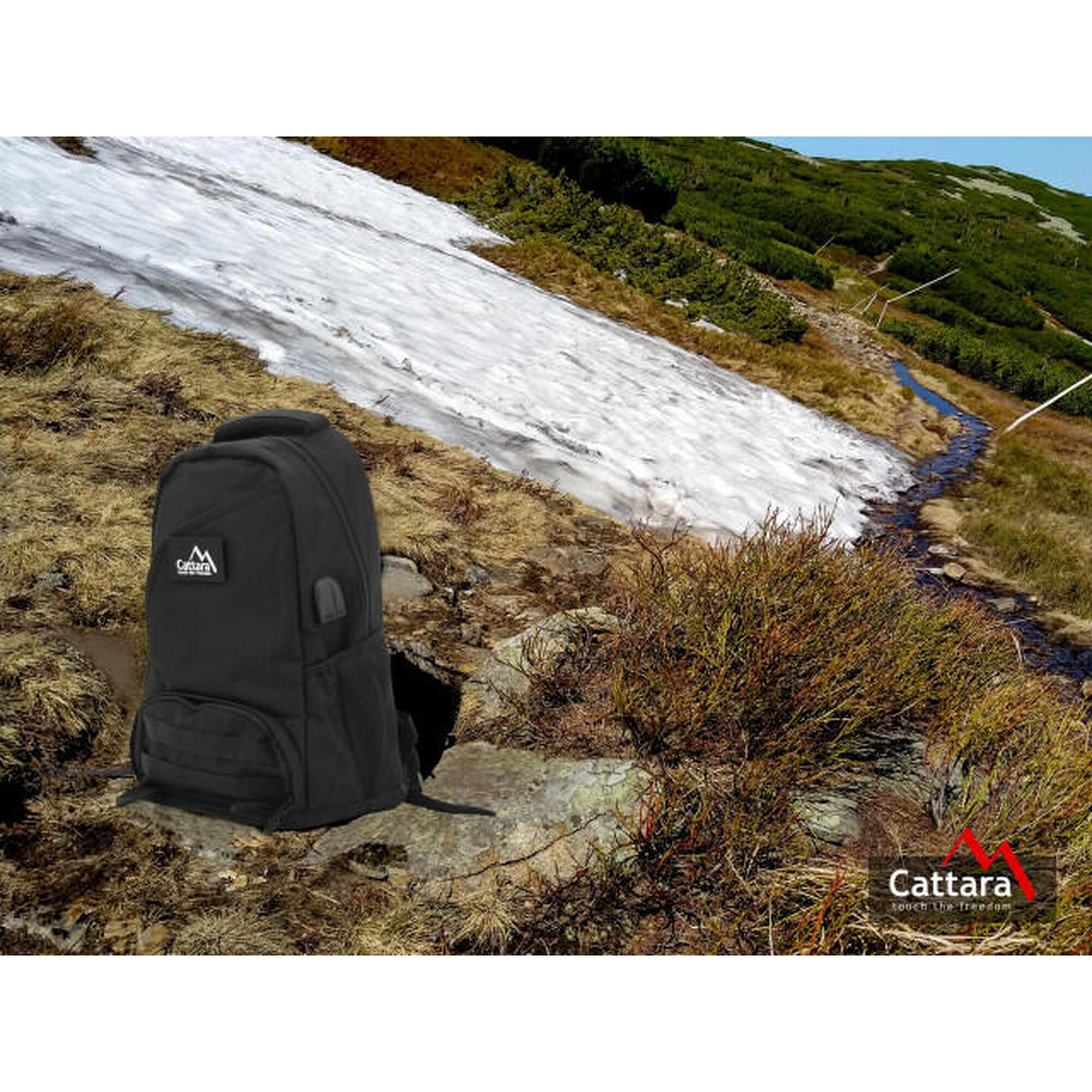 Rucsac 30 litri negru Cattara