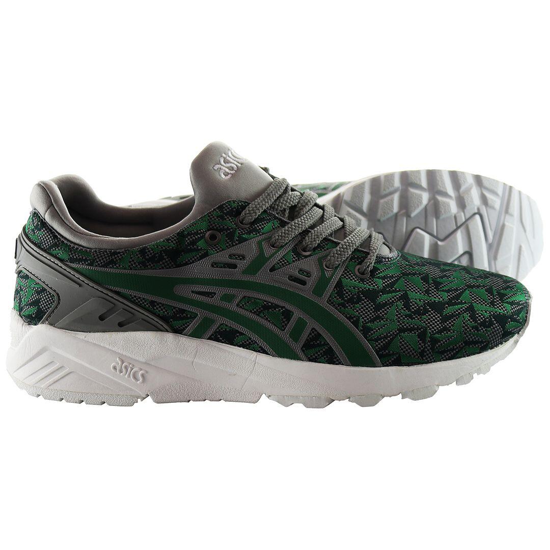Asics Gel-Kayano Trainer Evo Mens Green Trainers 4/5
