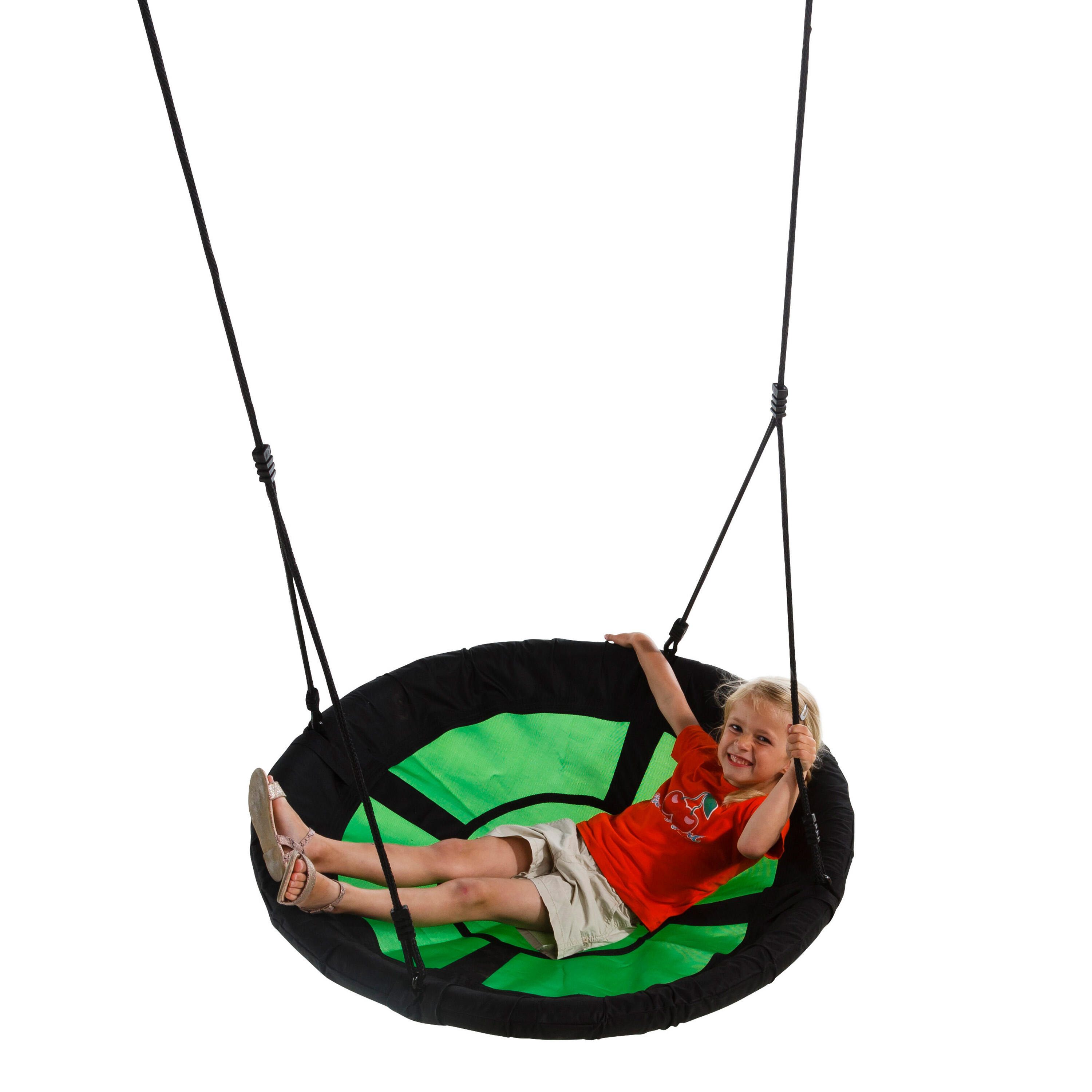 Swibee Nestschaukel für Kinder 100 cm, Grün 2/7