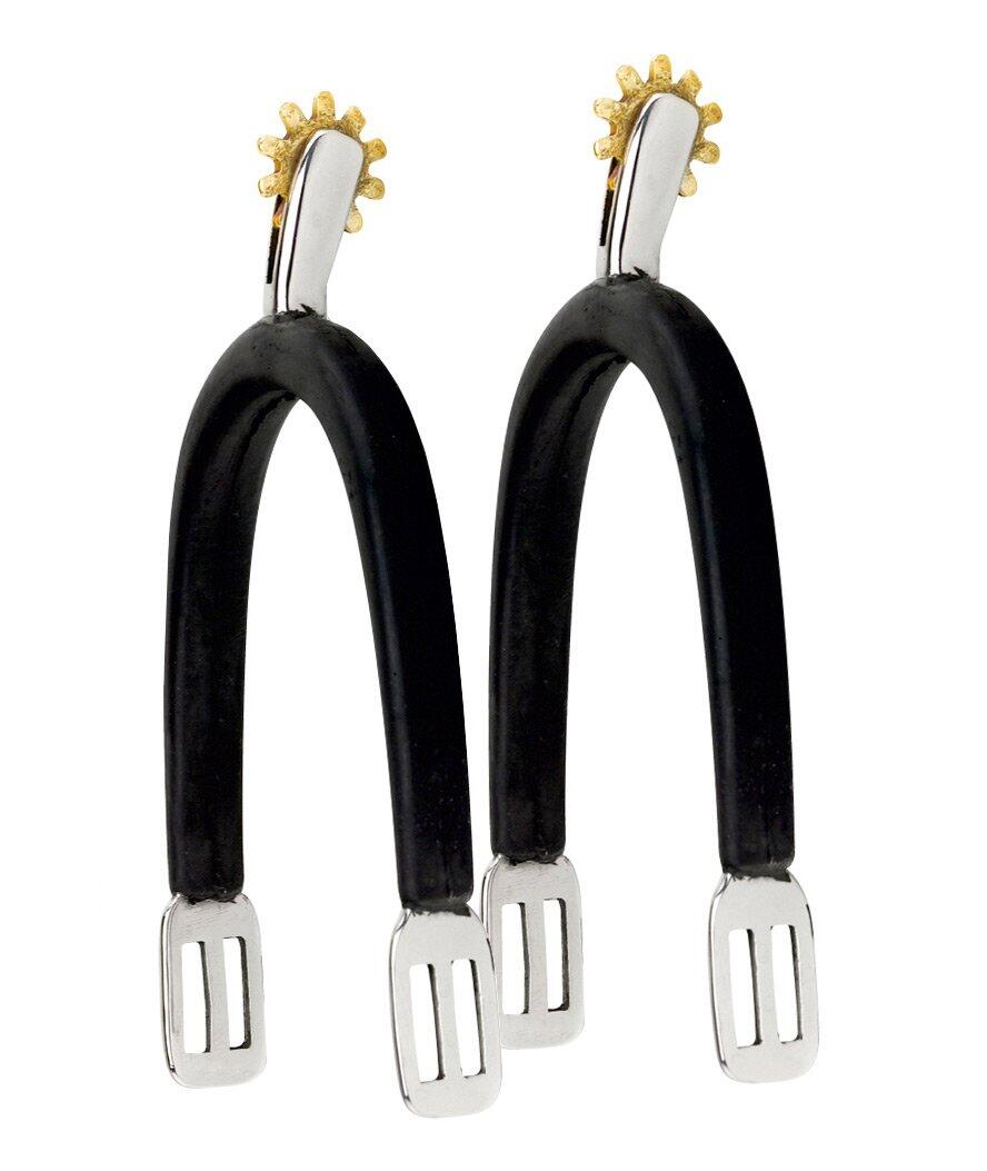 SARTORE Speroni da uomio in acciaio inox con gambo e rotella dentata ottone 25 mm
