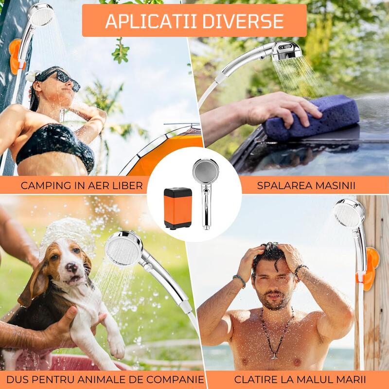 Dus Portabil - Solutia Perfecta pentru Camping si Activitati in Aer Liber