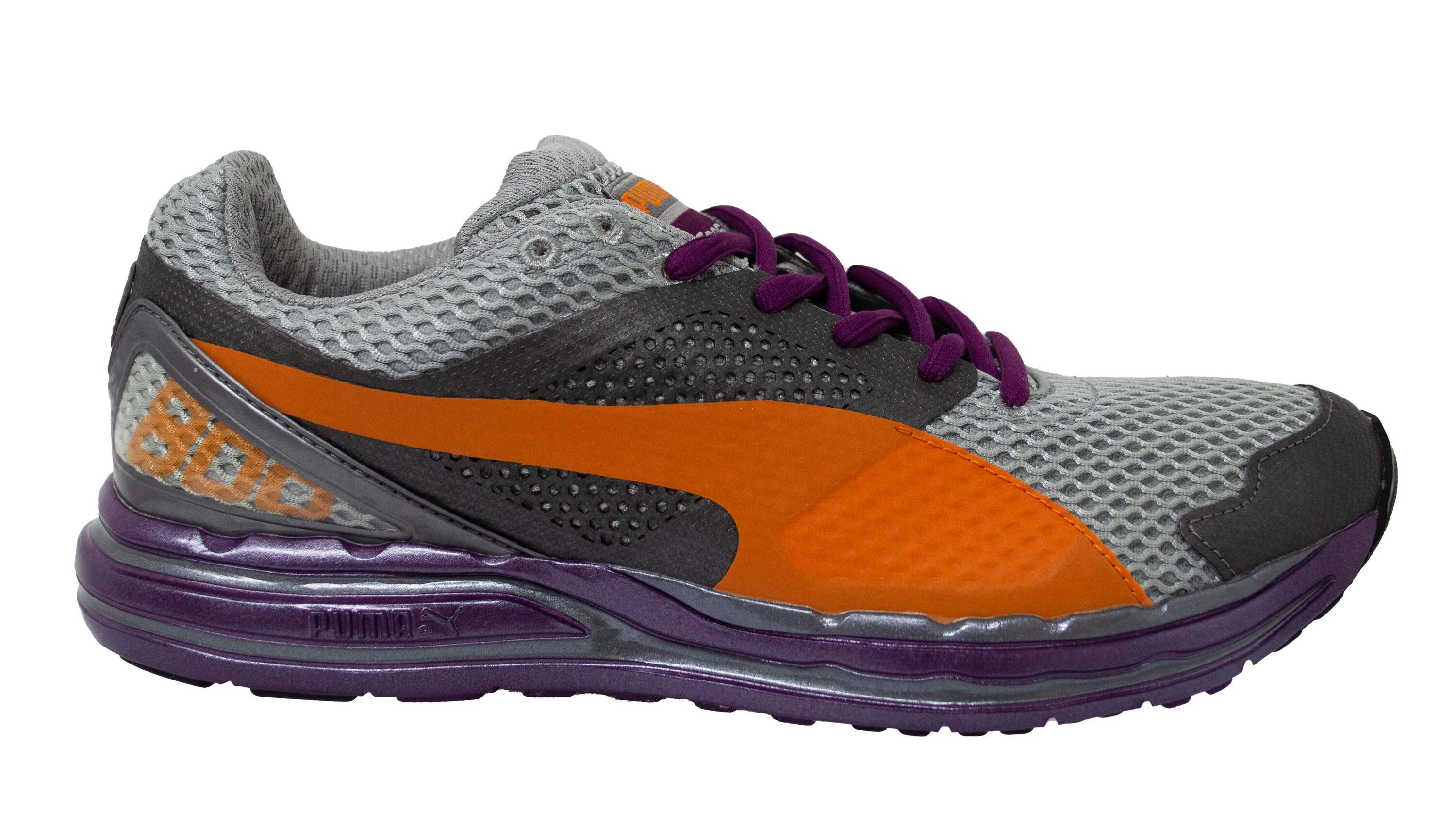 PUMA Puma Faas 800 S Womens Grey/Orange Running Shoes