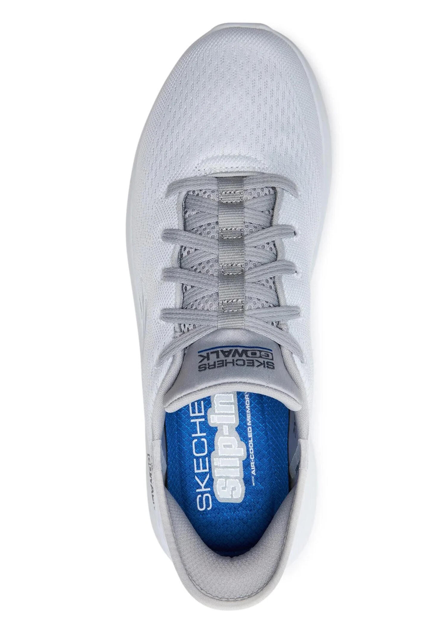 Skechers Herren GO WALK FLEX - New World Sneakers Slip ins Vegan 216505 WGY weiß 3/7