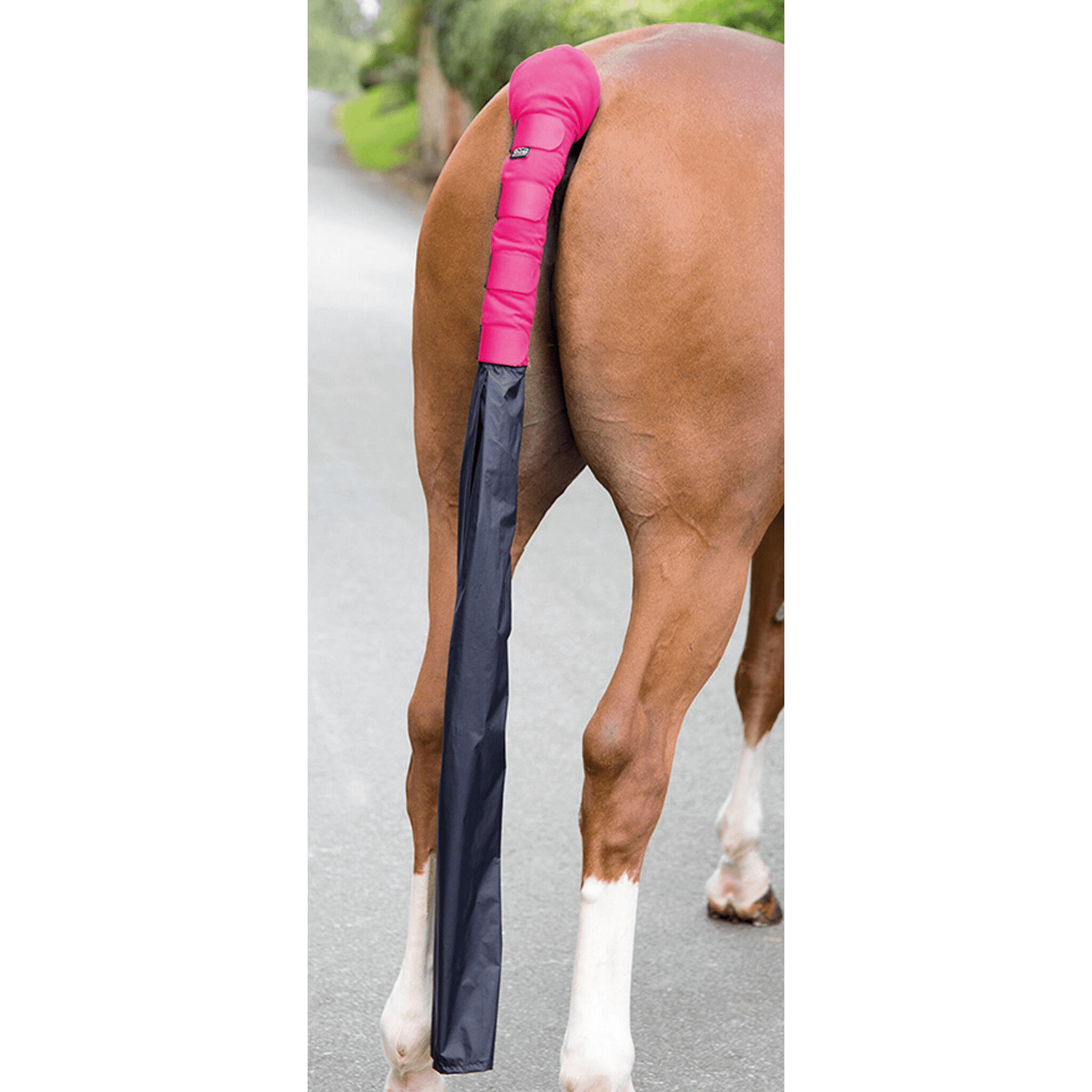 Horse Tail Guard With Bag (Pink) 3/4