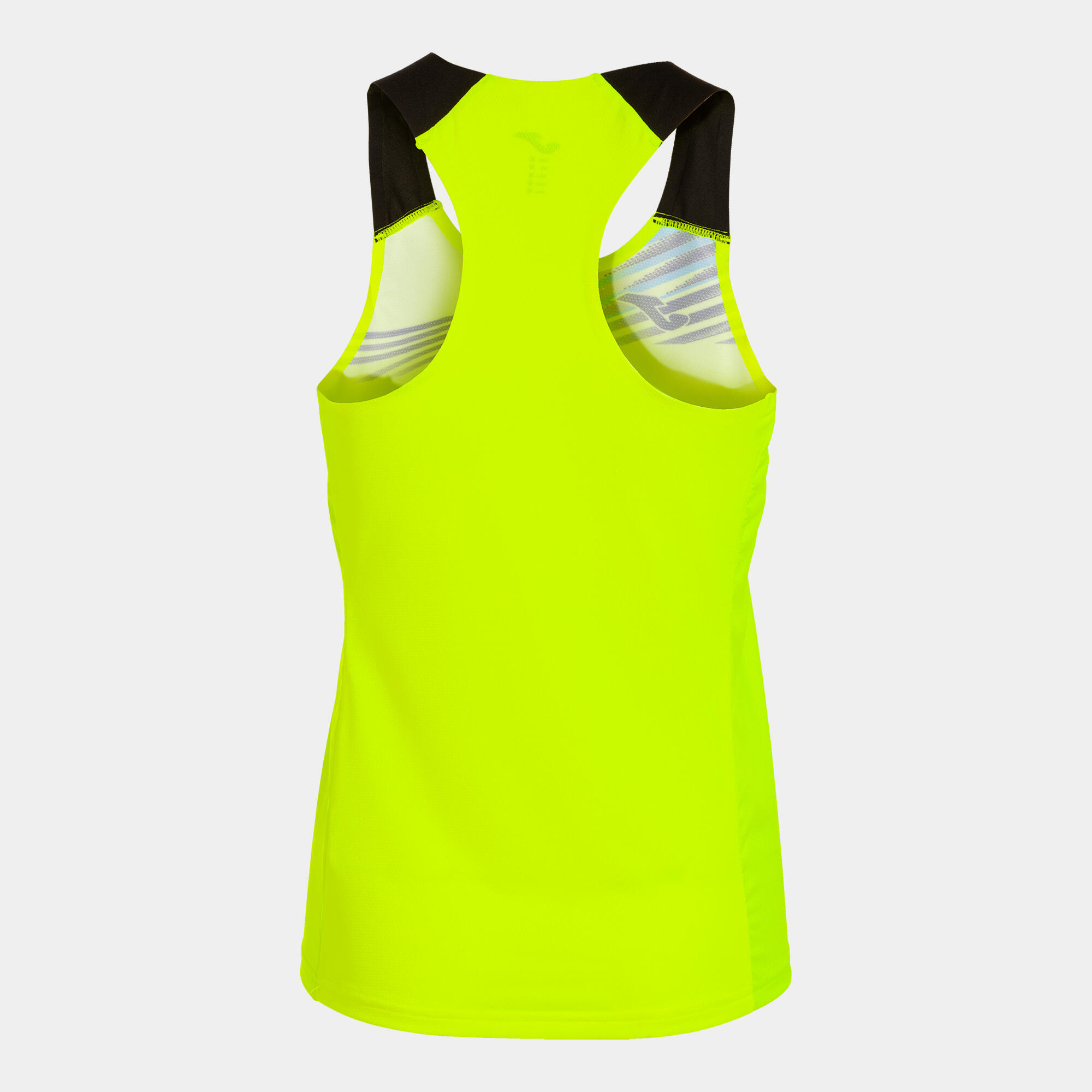 T-Shirt De Alça Running Mulher Joma Elite X Amarelo Fluor 2/2